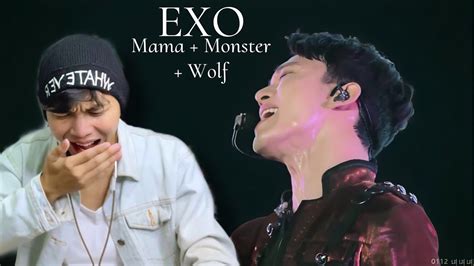 INI LAGU ISI NYA HIGHNOTE SEMUA YA?!! | EXO - MAMA + Monster + Wolf ...