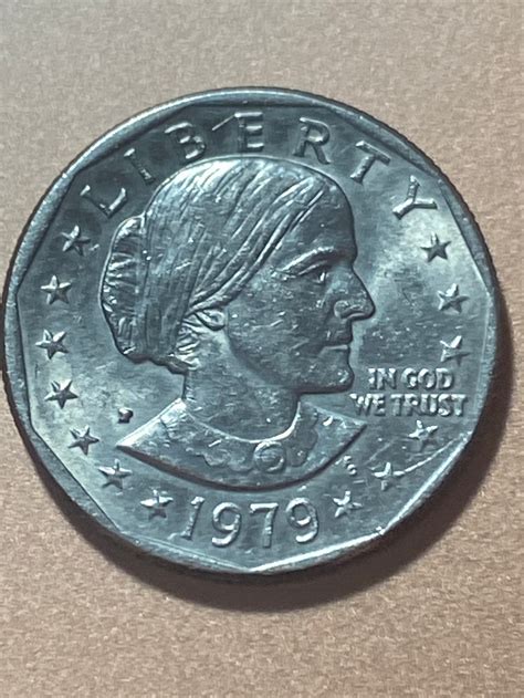 SUPER RARE 1979 P Susan B. Anthony One Dollar Coin | Etsy