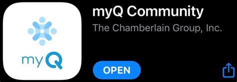 myQ Community App | How to Tell the myQ Community App Apart from the myQ Garage Access App