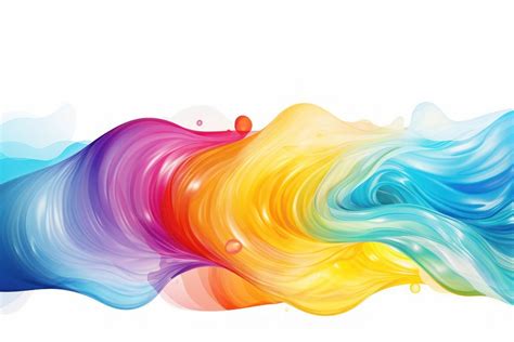 Rainbow backgrounds rainbow white background. | Free Photo Illustration - rawpixel