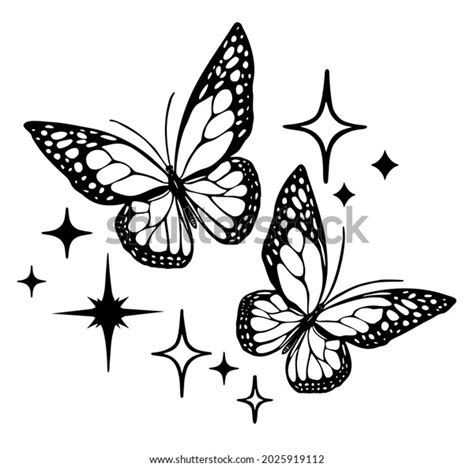 5,147 Butterfly Stencil Images, Stock Photos & Vectors | Shutterstock