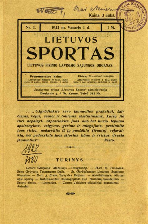 „Lietuvos sportas“ - Lietuvos sporto enciklopedija