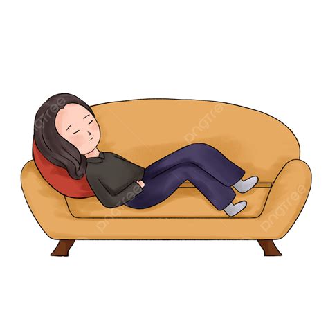 Dozing Off Lazy Clip Art, Undisciplined, Leisurely And Carefree, Go To ...