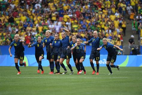 Brazilian Women`s Soccer Team Editorial Photo - Image of brazilian ...