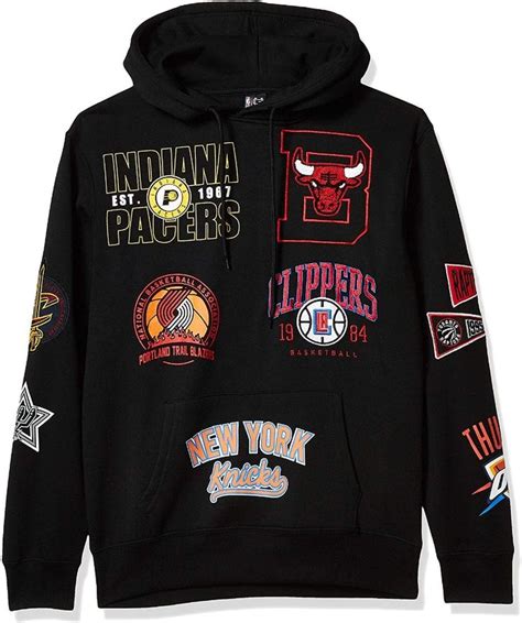 Ultra Game NBA Mens Soft Fleece Pullover Hoodie Sweatshirt