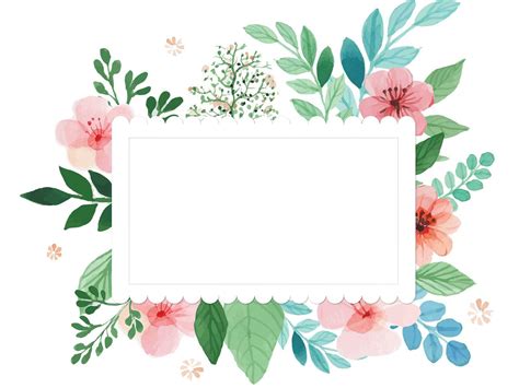 100+ Background Flower Frame Design free Download - MyWeb