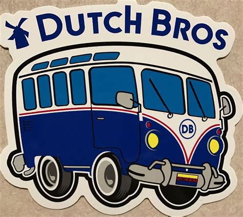 Dark Window Dutch Bros VW Bus | Dutch bros, Dutch brothers, Bros