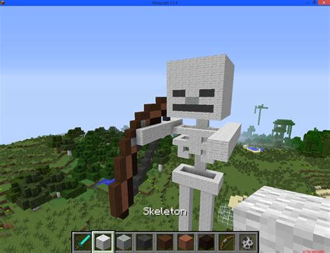 Minecraft: Skeleton by artfanloveswolves on DeviantArt