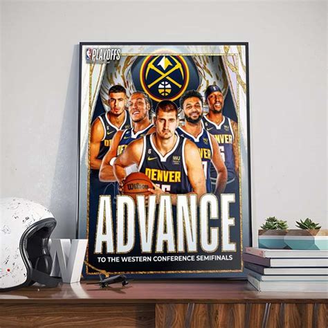 Denver Nuggets Advance to Western Conference Semifinal NBA Playoffs ...