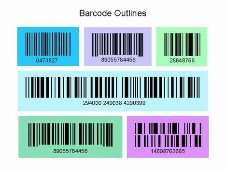 Barcode template