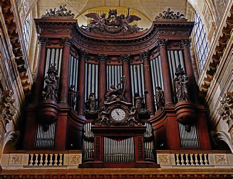 The Organ Within Saint-Sulpice In Paris, France Photograph by Rick ...