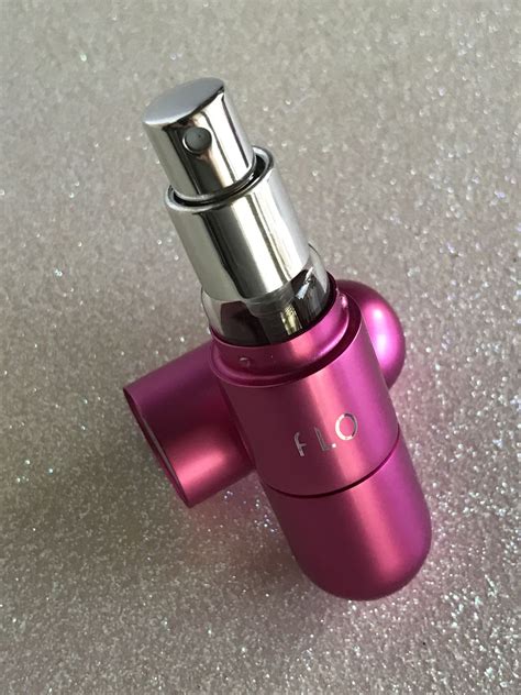 Refillable Fuchsia Pink 5ml FLO Travel Perfume Container Atomizer ...