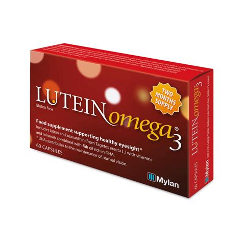 LUTEIN OMEGA 3 60 CAPS | CH Tralee | Ireland