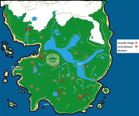 The Forest Cave 9 Map - Printable Form, Templates and Letter