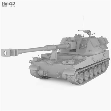 AHS Krab 3D model - Military on 3DModels