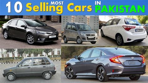 Top 10 Most Selling Cars In Pakistan | Pakistani Cars - YouTube