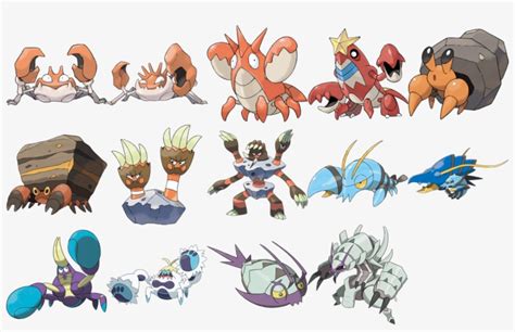 735kib, 1251x748, Crabs - Pokemon Transparent PNG - 1251x748 - Free Download on NicePNG