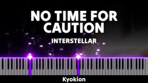 Interstellar - No Time For Caution (Piano Version) | Kyokion - YouTube