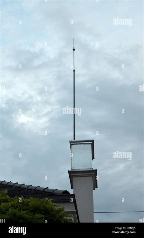 Lightning rod on the building hi-res stock photography and images - Alamy