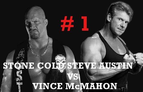 Stone Cold Steve Austin vs Vince Mcmahon .... best rivalry in WWE ...