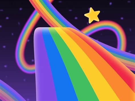 Rainbow Road by Seth Eckert for The Furrow on Dribbble