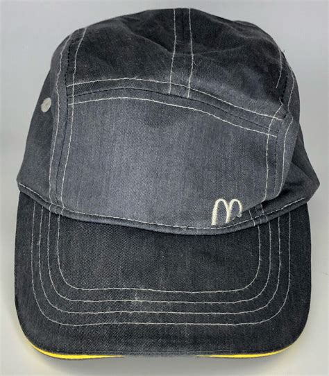 Mcdonalds Panel Hat Employee Hat Cap Gray Hat Cap Uni… - Gem