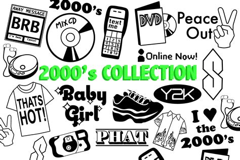 2000's Collection Graphic by Mine Eyes Design · Creative Fabrica