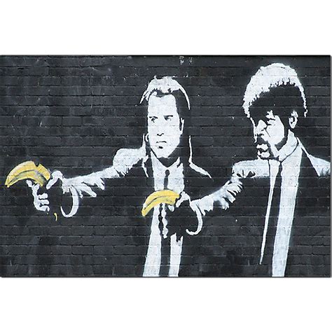 Banksy Canvas Prints - Pulp Fiction