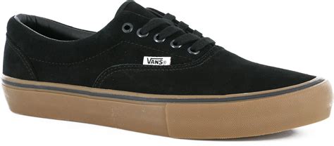 Vans Era Pro Skate Shoes - black/gum - Free Shipping