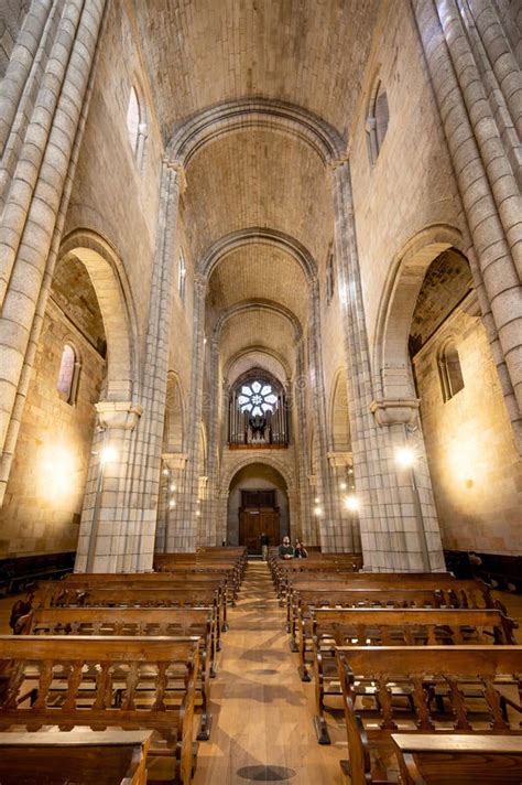 Porto, Portugal, February 8, 2023: Interior of Porto Cathedral Se Do ...