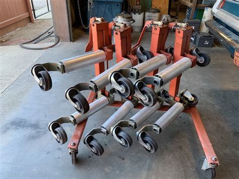 [SOLD] - Hydraulic wheel dollies - set of 4 | For A Bodies Only Mopar Forum