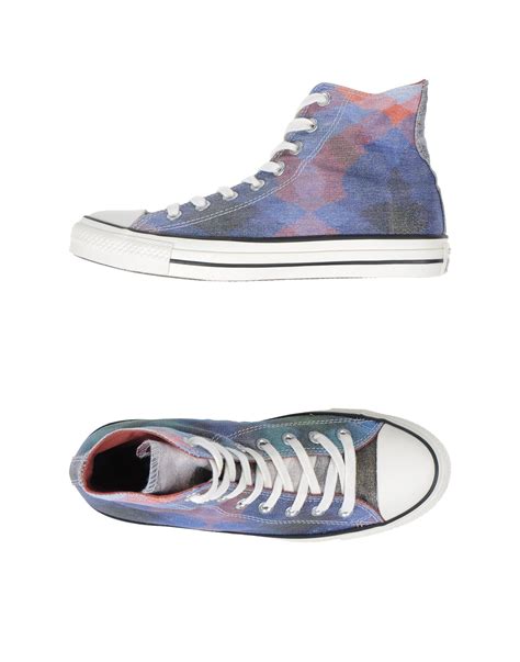 Converse High-tops & Sneakers in Blue | Lyst