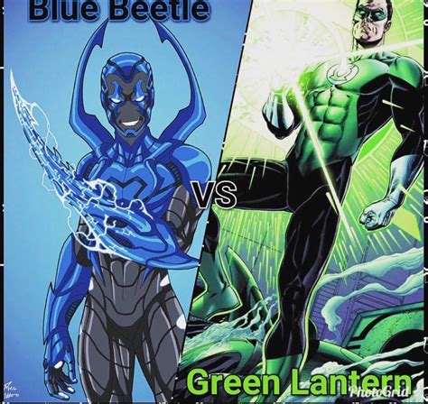 Blue Beetle Vs Green Lantern