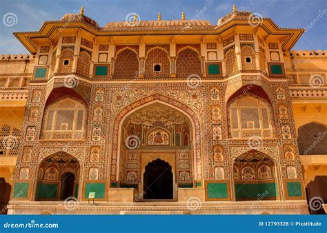 Amber Fort stock photo. Image of place, historic, style - 12793328