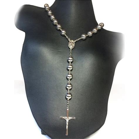 Sterling Silver Rosary Beads