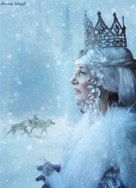 SciFi and Fantasy Art Snow Queen by Anne Wipf | Snow queen, Ice queen, Snow