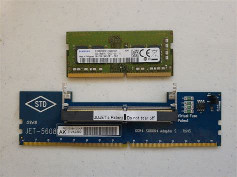 JET-5608AK DDR4 SODIMM to DIMM Adapter - 5 - Moisés Cardona