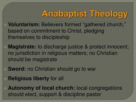 PPT - Ulrich Zwingli & the Anabaptists PowerPoint Presentation - ID:1399425