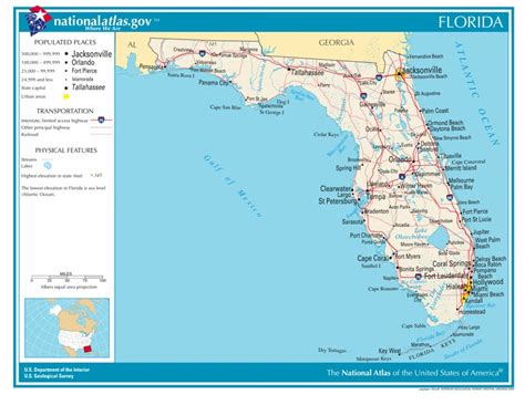 Florida Time Zone Map With Cities