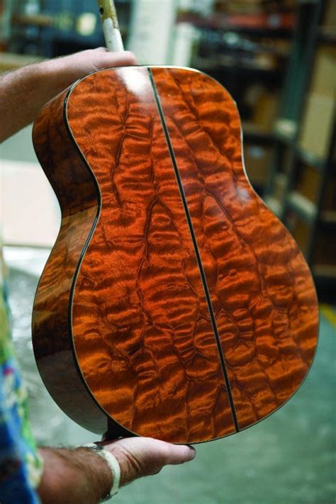 "The Tree" Mahogany … | Acoustic guitar, Beautiful guitars, Luthier guitar