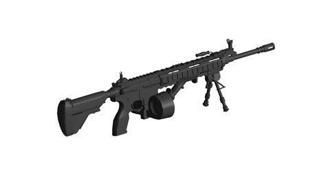 OBJ file M27 Infantry Automatic Rifle・3D printable model to download・Cults