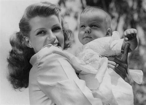 Lovely Pics of Rita Hayworth at Home in Beverly Hills With Her Daughter ...