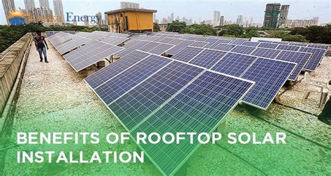 Benefits of Rooftop Solar Installation