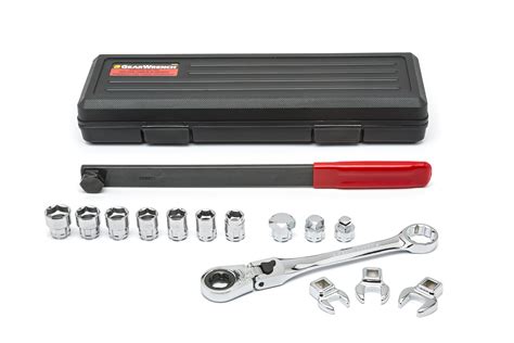 GearWrench 15 pc. Serpentine Belt Tool Set with Locking Flex Head ...