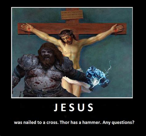 Thor vs Jesus meme | Atheism | Know Your Meme