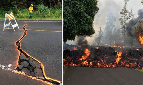 Hawaii volcano eruption DAMAGE in pictures: Devastating photos of erupting Kilauea | World ...