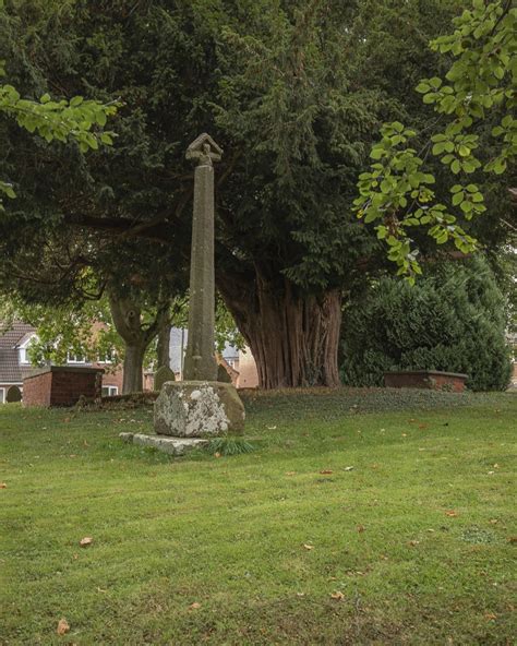 Churchyard Cross About 20 Yards South of the Tower of the Church of the Nativty of the Blessed ...