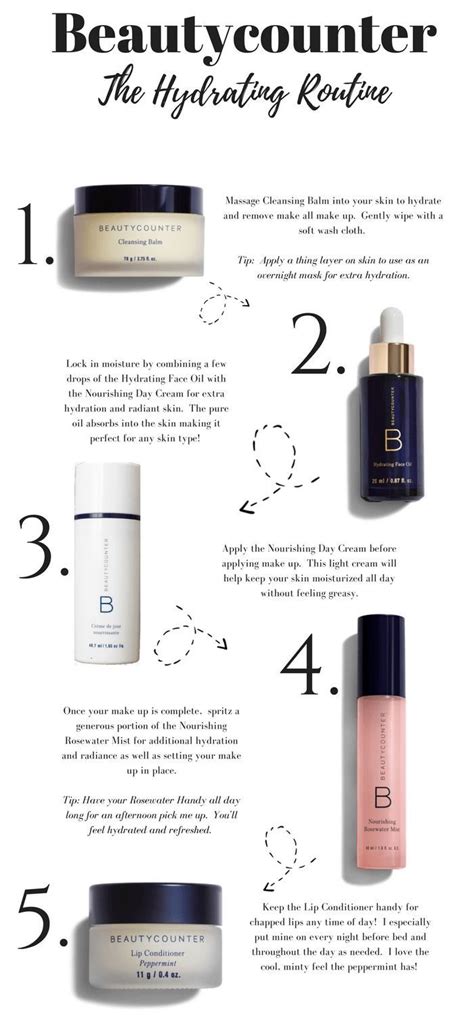 The Hydrating Routine. Beautycounter for the win!! https://www.beautycounter.com/dawnbures ...