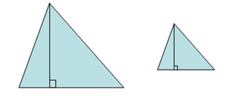 Triangle similarity, ratios of parts - Math Open Reference