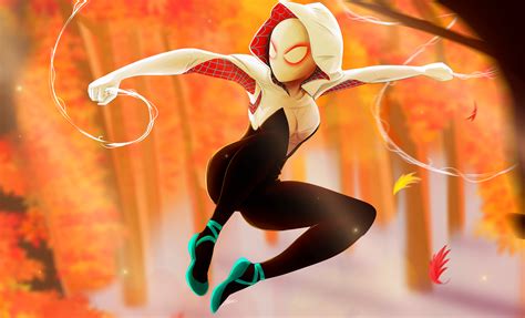 Art Of Spider Gwen Wallpaper,HD Superheroes Wallpapers,4k Wallpapers,Images,Backgrounds,Photos ...